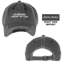CONTRAST STITCH CAP CO-BRAND