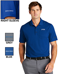 POLO, NIKE MEN'S POCKET DRI FIT WITH CO-BRAND